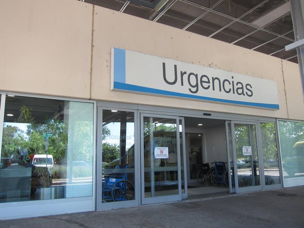 Entrada de las Urgencias del San Pedro