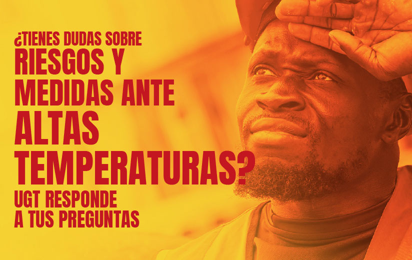 Imagen hombre altas temperaturas