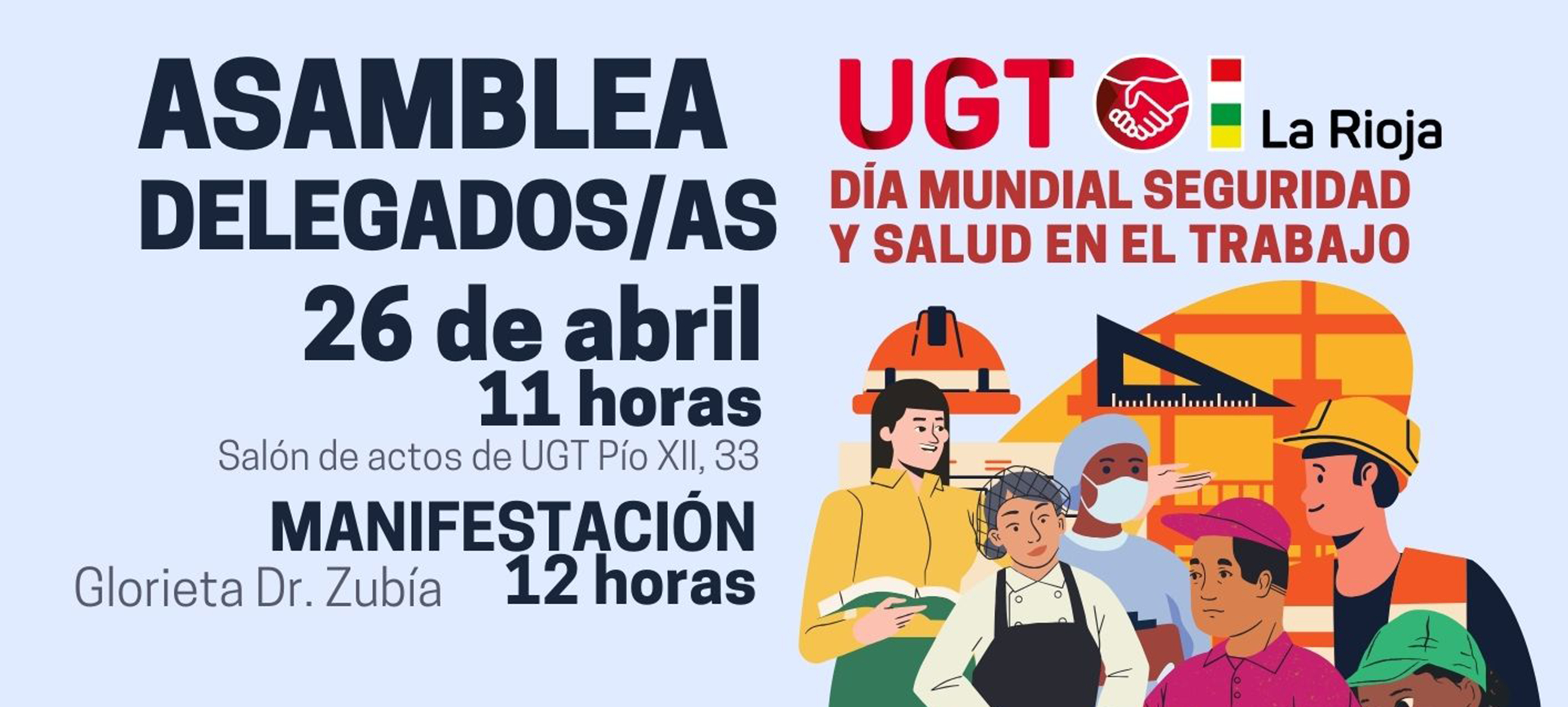 Imagen del Día Mundial por la Seguridad y Salud Laboral