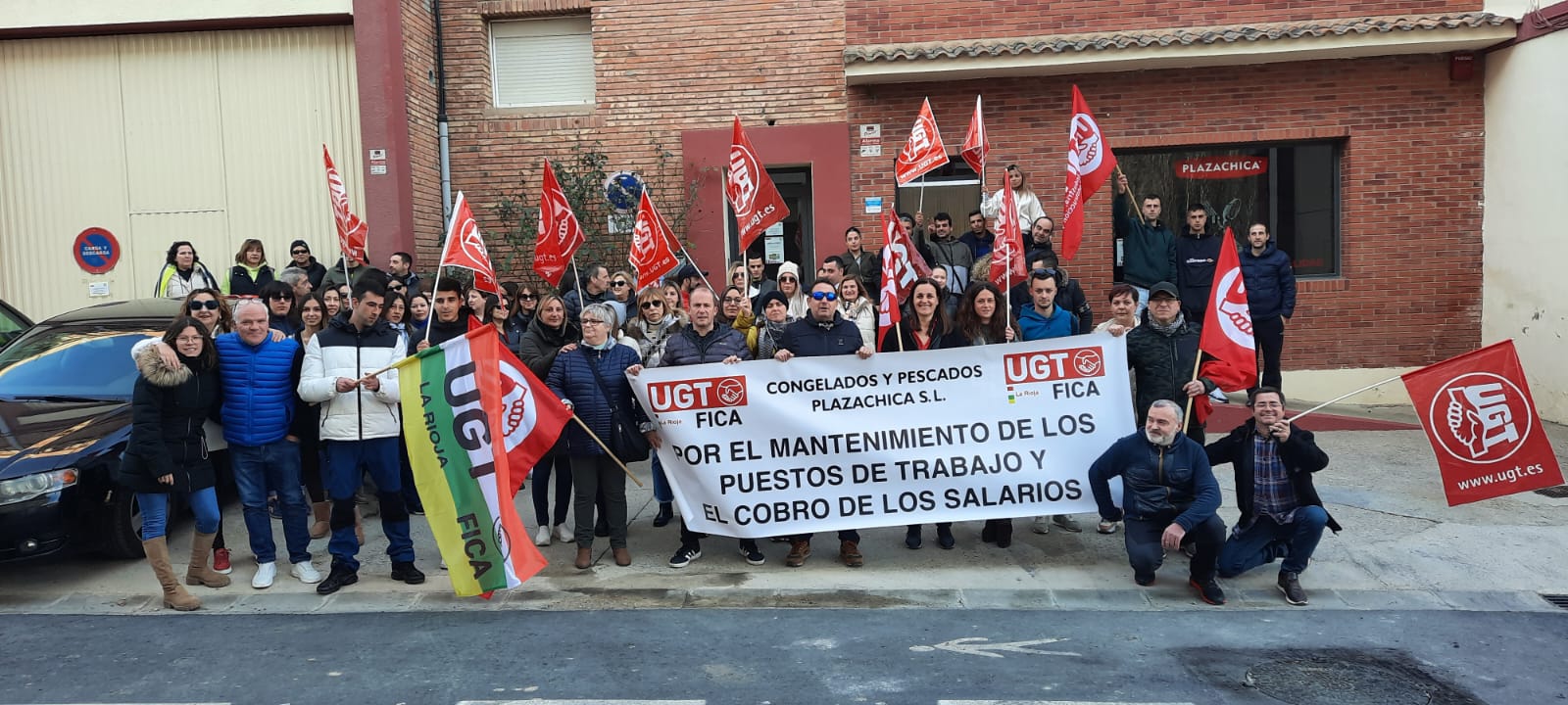 Concentración en Cervera