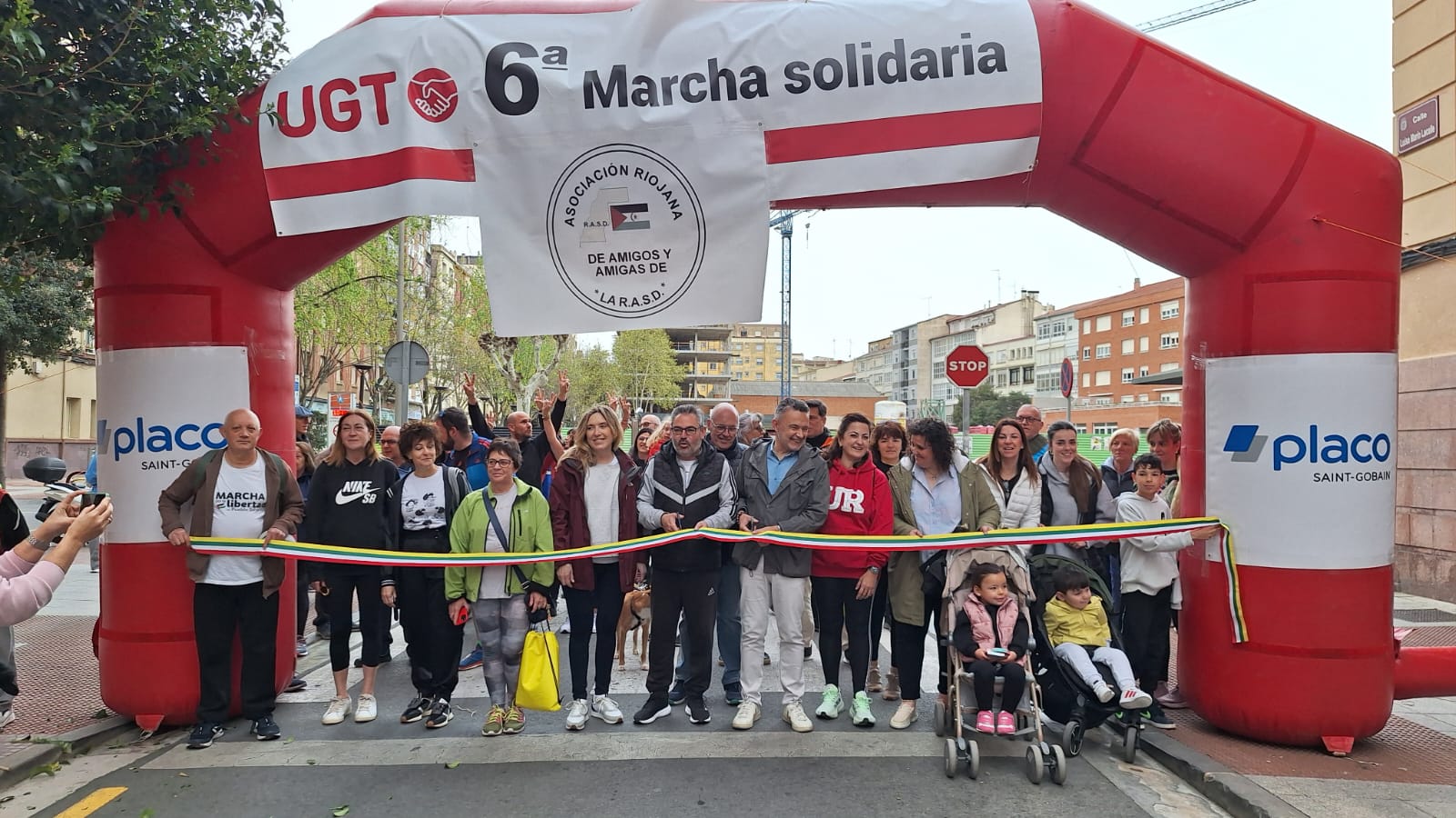 Salida de la marcha