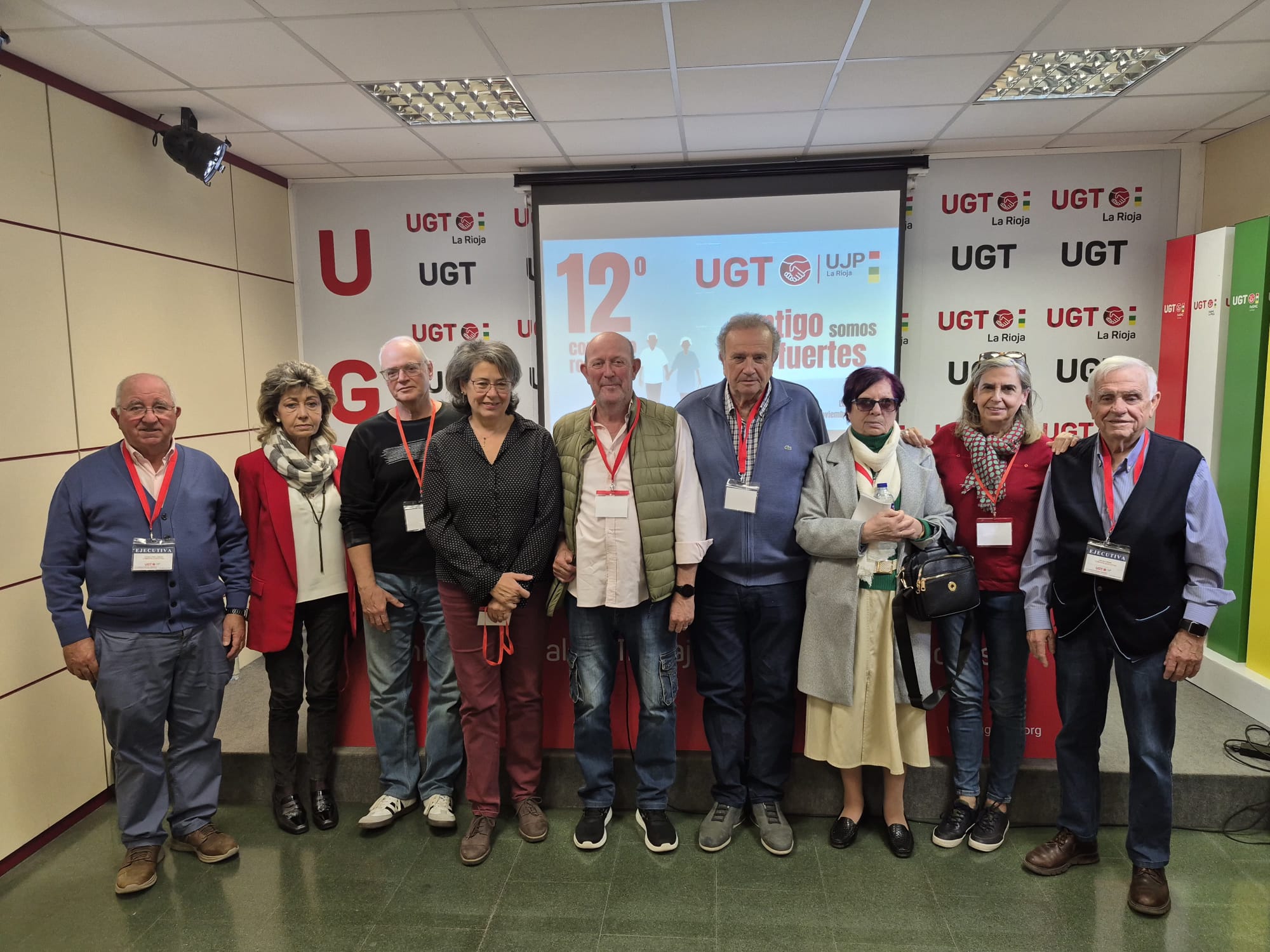 Nueva Comisión Ejecutiva Regional de UJP UGT La Rioja