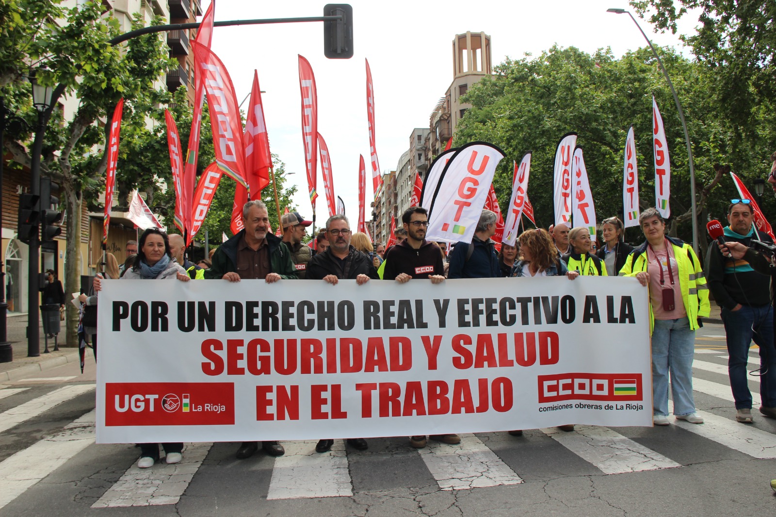 Cabecera de la manifestación