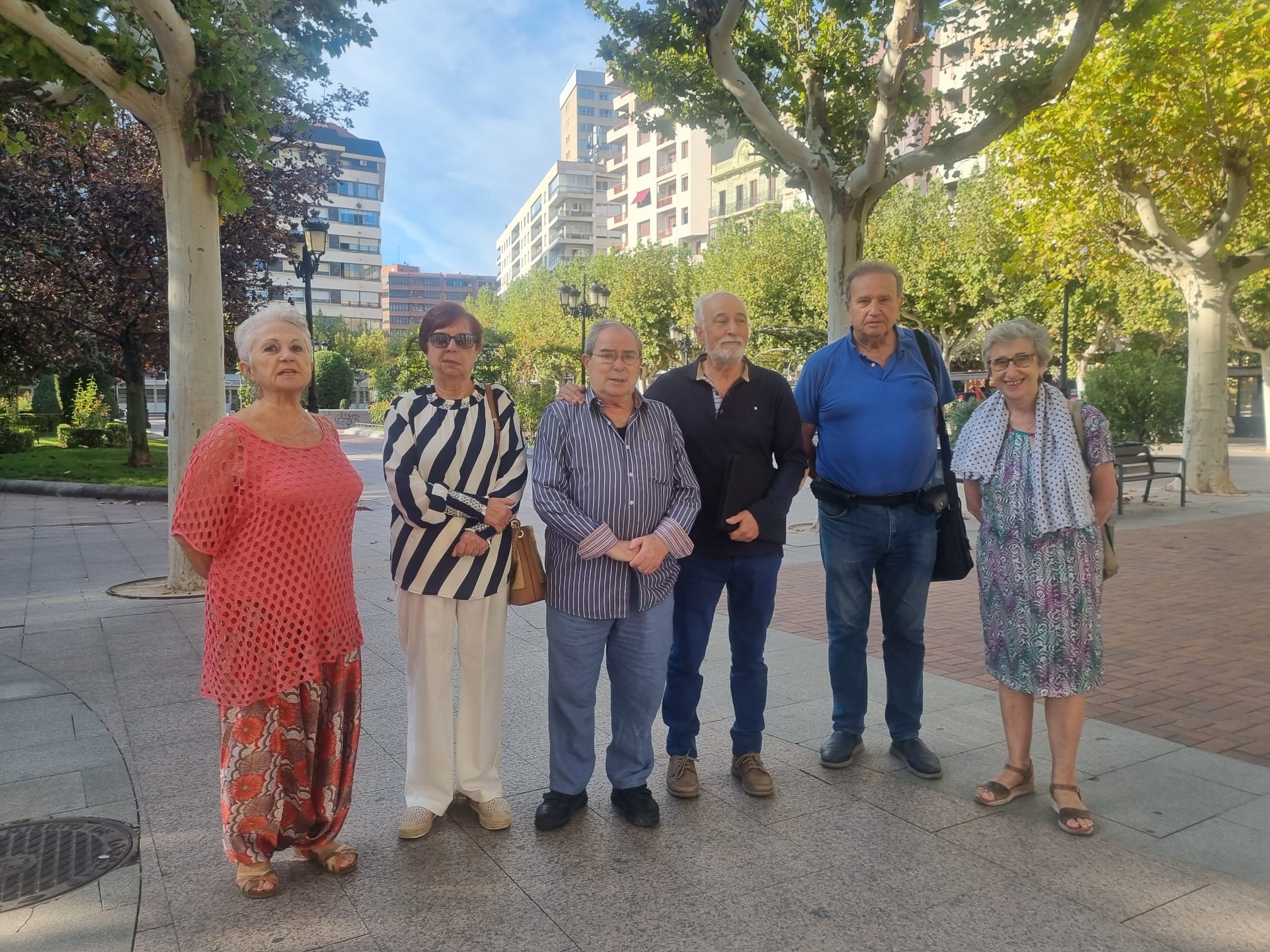 Delegación de jubilados y pensionistas reunidos con la delegada del Gobierno