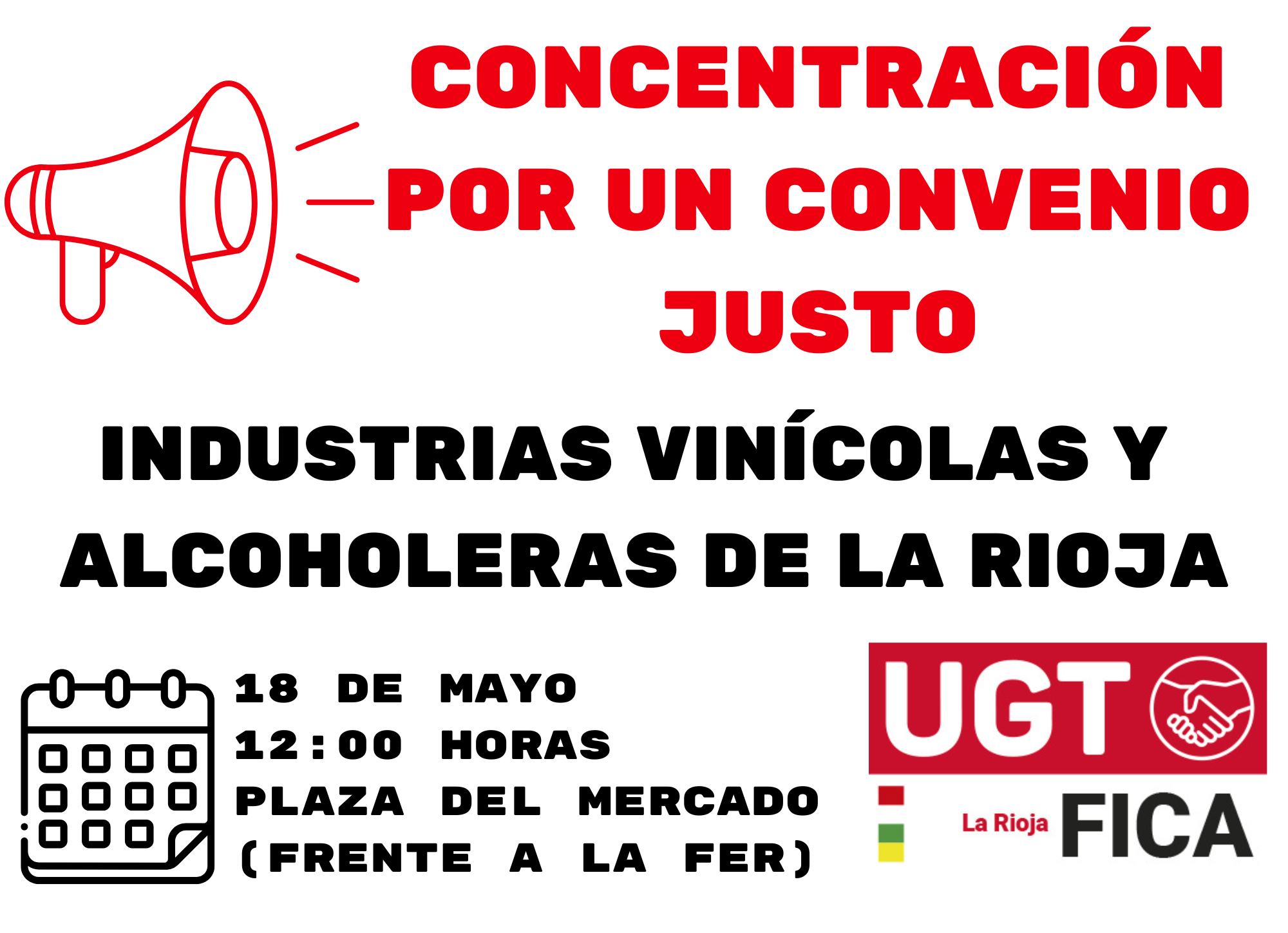 Las personas trabajadoras de la industria del vino de La Rioja se concentrarán frente a la patronal para exigir un convenio que recupere su poder adquisitivo
