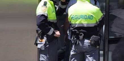 Imagen de archivo de vigilantes de seguridad